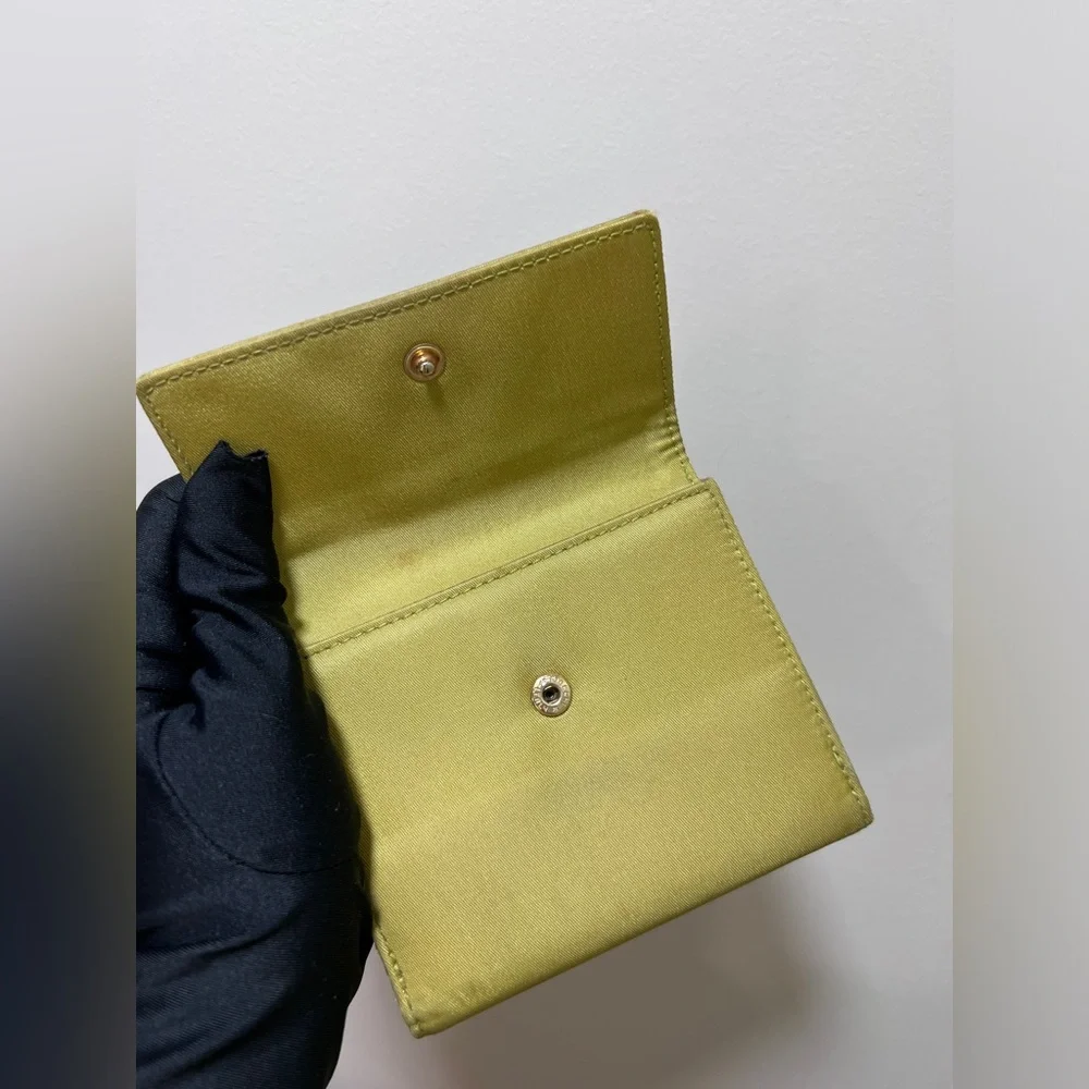 Vintage DIOR wallet.Green.Rare